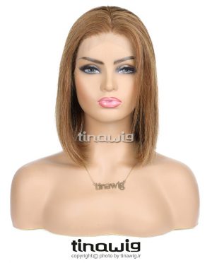 کلاه گیس زنانه کدHHST35-12  مدل مصری با موی طبیعی