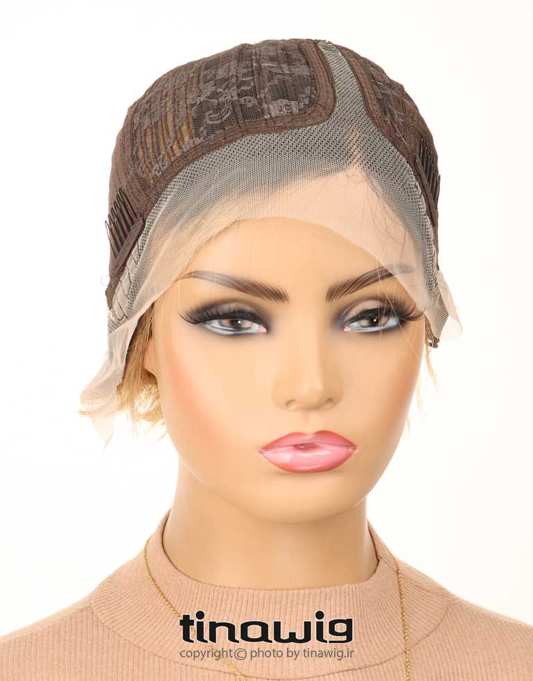 کلاه گیس زنانه کد110-1B26 مدل کوپ با موی طبیعی