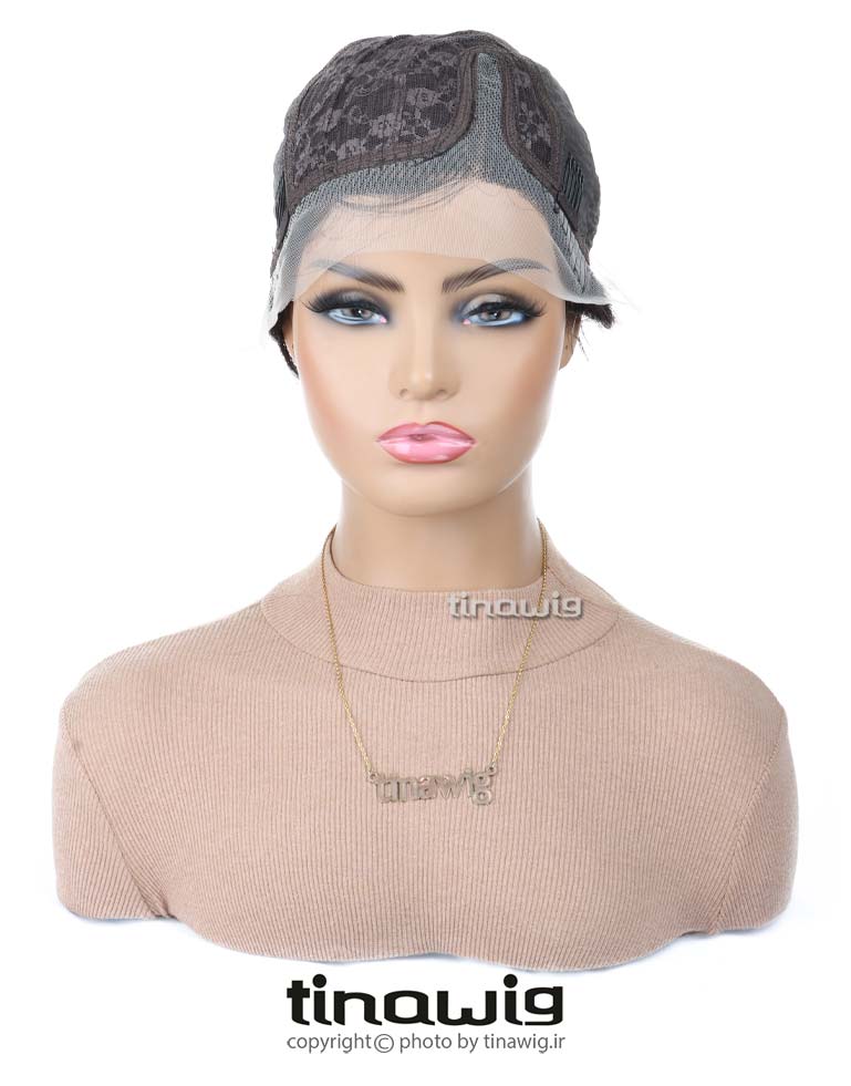کلاه گیس زنانه کد110-2 مدل کوپ با موی طبیعی